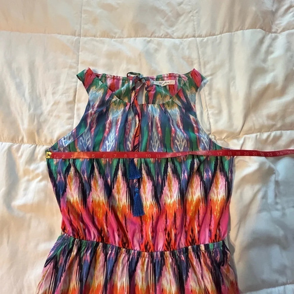Athleta Martinique Ikat Dress faux wrap sundress - Picture 4 of 10